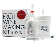 Load image into Gallery viewer, MASTER VINTNER FRESH HARVEST 1 GALLON FRUIT WINE MAKING KIT
