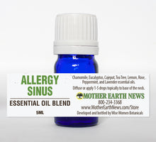 Load image into Gallery viewer, ALLERGY/SINUS ESSENTIAL OIL BLEND
