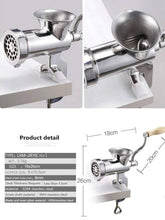 Load image into Gallery viewer, #10 STAINLESS STEEL CLAMP-ON HAND GRINDER
