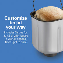 Load image into Gallery viewer, ARTISAN DOUGH &amp; BREAD MAKER, STAINLESS STEEL
