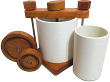 Load image into Gallery viewer, ULTIMATE CHEESE PRESS - CHERRY OR MAPLE WOOD
