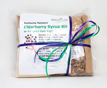 Load image into Gallery viewer, ELDERBERRY SYRUP KIT WITH ORGANIC SUGAR
