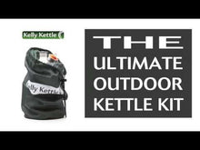Load and play video in Gallery viewer, KELLY KETTLE® ULTIMATE BASE CAMP KIT - STAINLESS STEEL CAMP KETTLE
